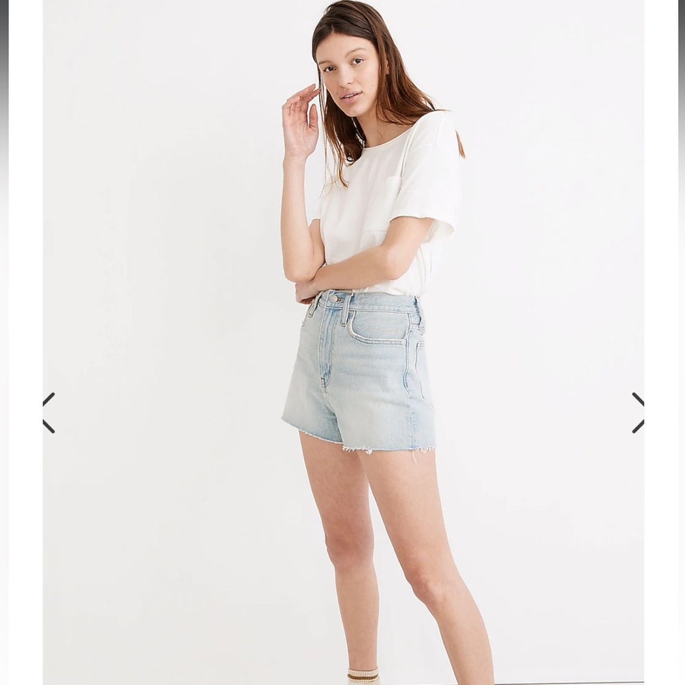 Madewell Jean Shorts in Fitzgerald Wash